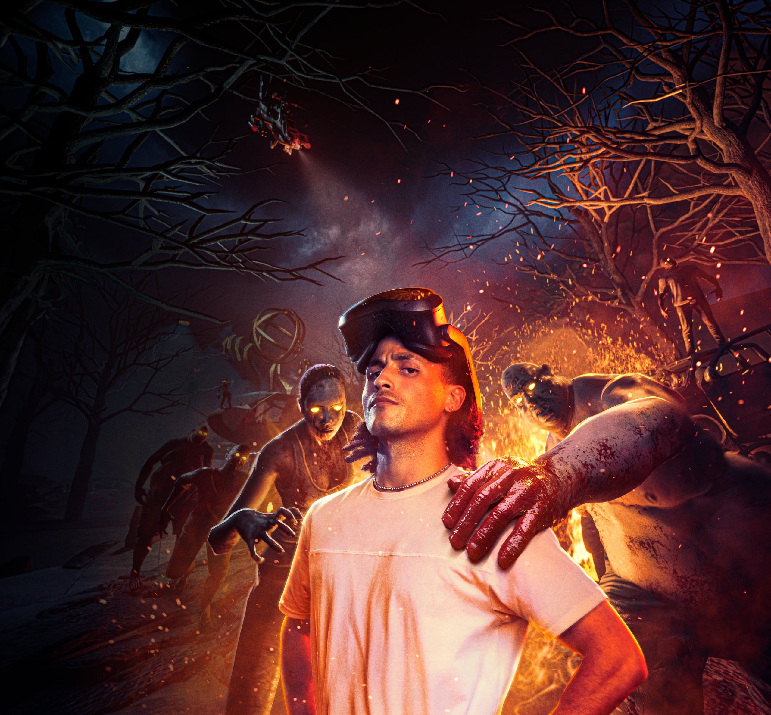 Outbreak Origins — réalité virtuelle free-roaming au Bastion
